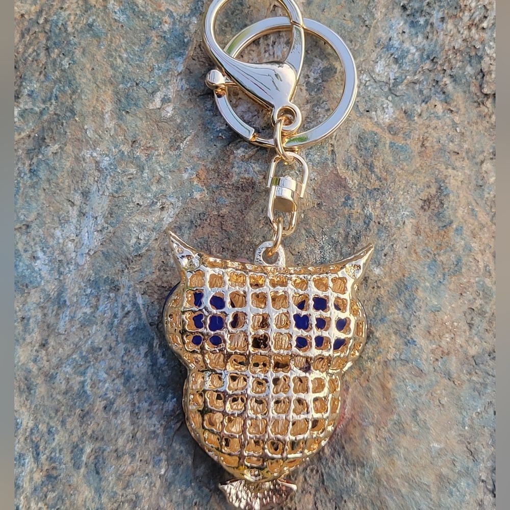 Crystal Owl Keychain - Picture 6 of 6